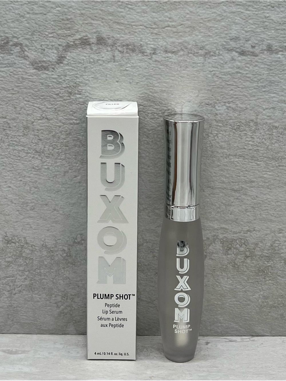 🪅 Buxom Plump Shot Lip Plumping Gloss in Filler (Clear) BNIB